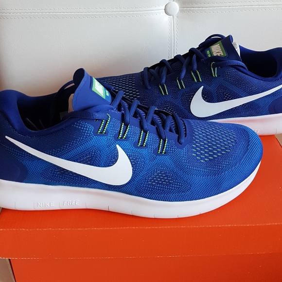 NIKE FREE RN ROYAL WOMEN'S US SZ8.5 BRAND NEW IN BOX - Picture 8 of 9